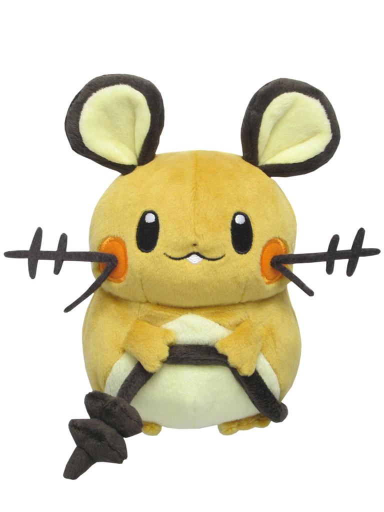 Sanei Boeki Pokemon ALL STAR COLLECTION Деденне (S) Плюшевая игрушка Покемон PP14 (Ш10 x Г10 x В16 см)