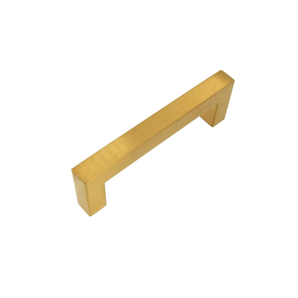 10 x Classic furniture handle 96 mm gold
