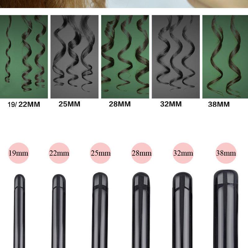 Керамические щипцы для завивки волос 38 мм для парикмахерских и салонов красоты