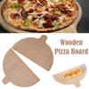Деревянная доска для пиццы, поднос для пиццы, разделочная доска из камня, кухонная посуда для выпечки, поднос для пиццы, торт, тоже W2J4