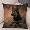 Домашнее животное овчарка декоративная наволочка для офиса гостиная автомобиль украшения дома наволочка