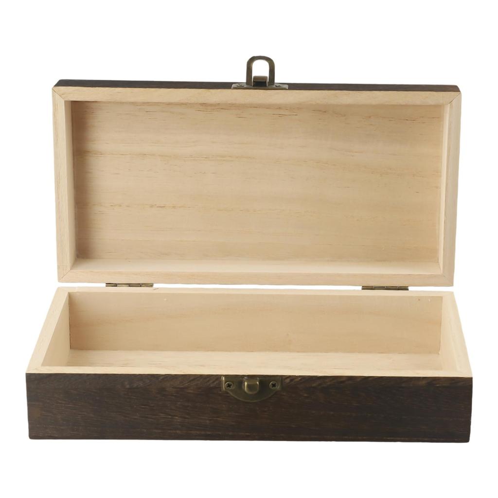 Ящик для хранения ручной полировки с металлической пряжкой прямоугольный 1 шт.