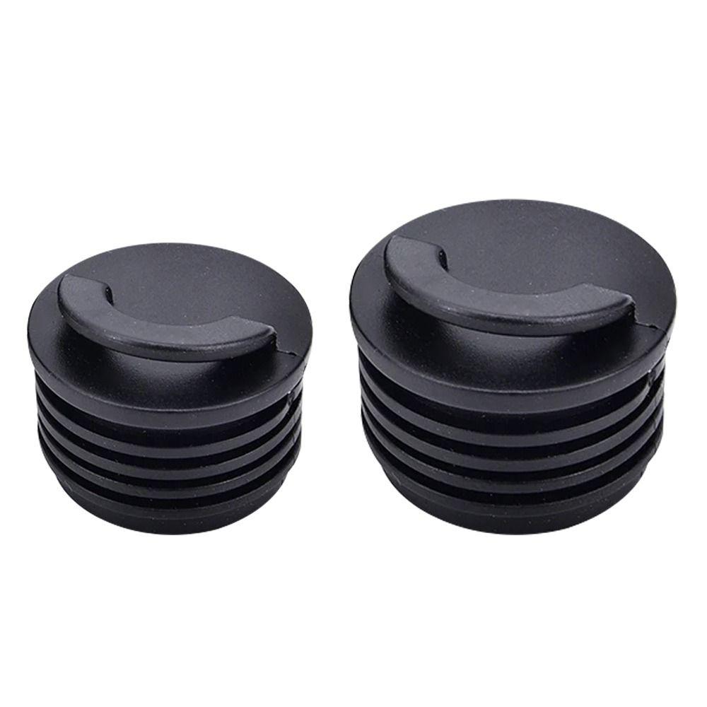 4pcs Black Rubber Kayak 3/4cm Bung Rubber Drain Holes Plugs Scupper Stopper Scupper Holes Plugs