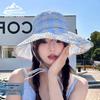 XMZ283 Summer Sun Hat: Breathable, Fashionable, Large-Brimmed Hat for Small Face Look