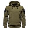 Tactical Men's Hooded Fleece Sweatshirt Jacket for Outdoor Autumn/Winter 2025