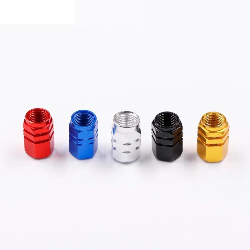 4/10Pcs Car Wheel Tire Valve Stems Caps Aluminum Tyre Rim Stem Covers Airdust Waterproof Stem Caps1