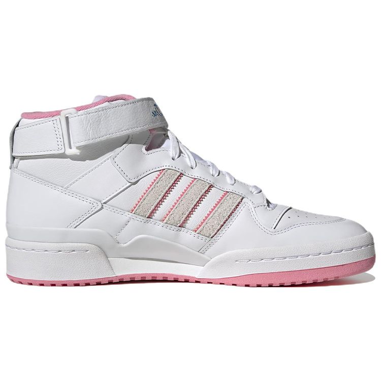 Maxallure Skateboards x Lil Dre x adidas Forum 84 Mid ADV Думай о прекрасном Мужские кроссовки Белый Облачно-белый Меловой GZ4721