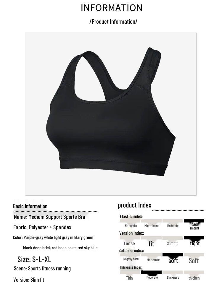 Весенне-летнее спортивное бра для йоги с гоночной спинкой - Не собирающее, с подкладкой, красивый дизайн спинки