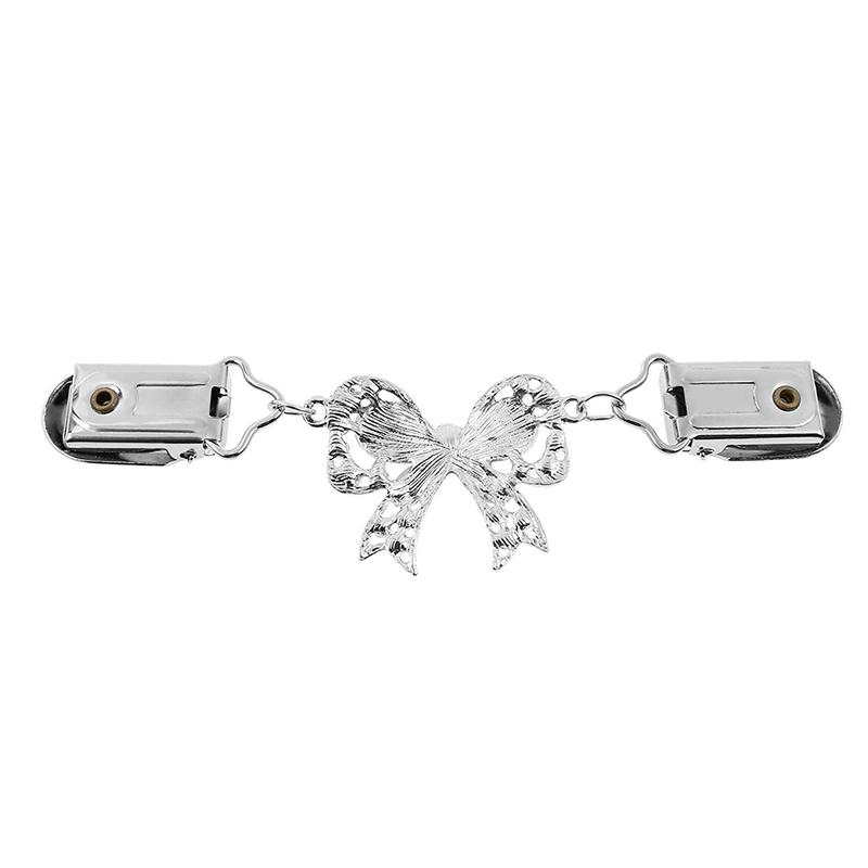 Модный бант кардиган свитер блузка булавка шаль брошь клипсы утка шарф застежки