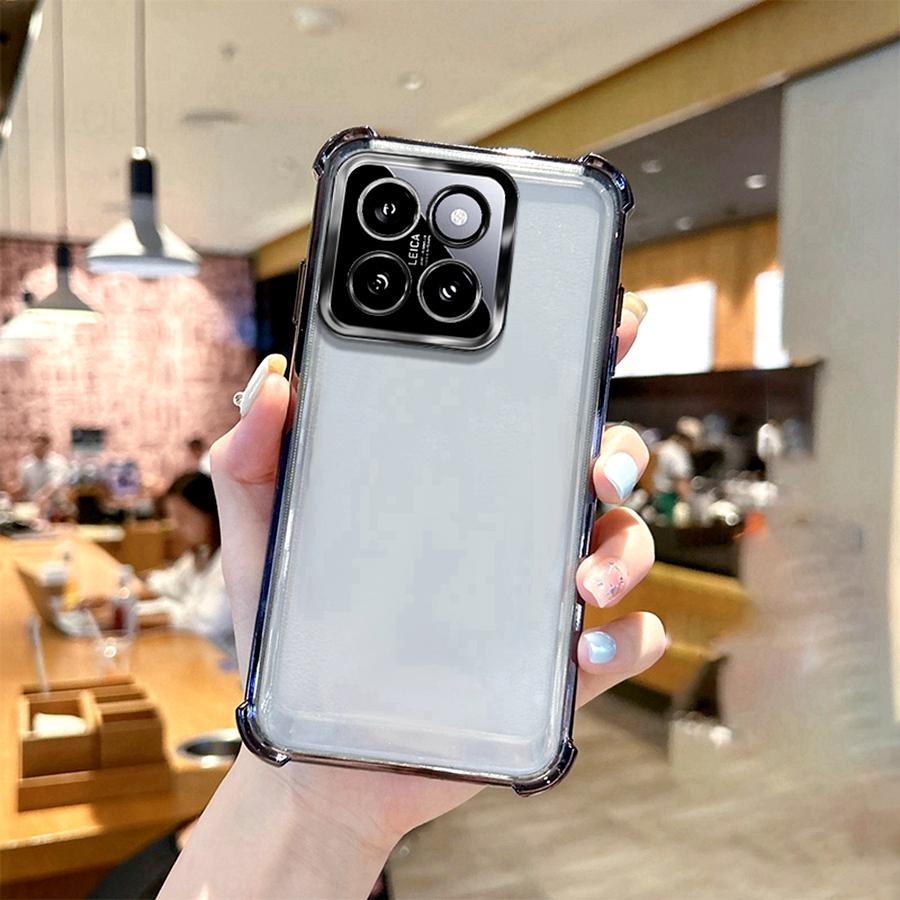 Противоударный чехол для линз с воздушной подушкой для Honor X6C X7D X9D Huawei Nova 14 Pro, силиконовая задняя крышка с покрытием, прозрачная крышка