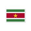 Aimant Drapeau Suriname - Multicolore - 9 Cm - 50 Pièces - Résine Synthétique - Mixte