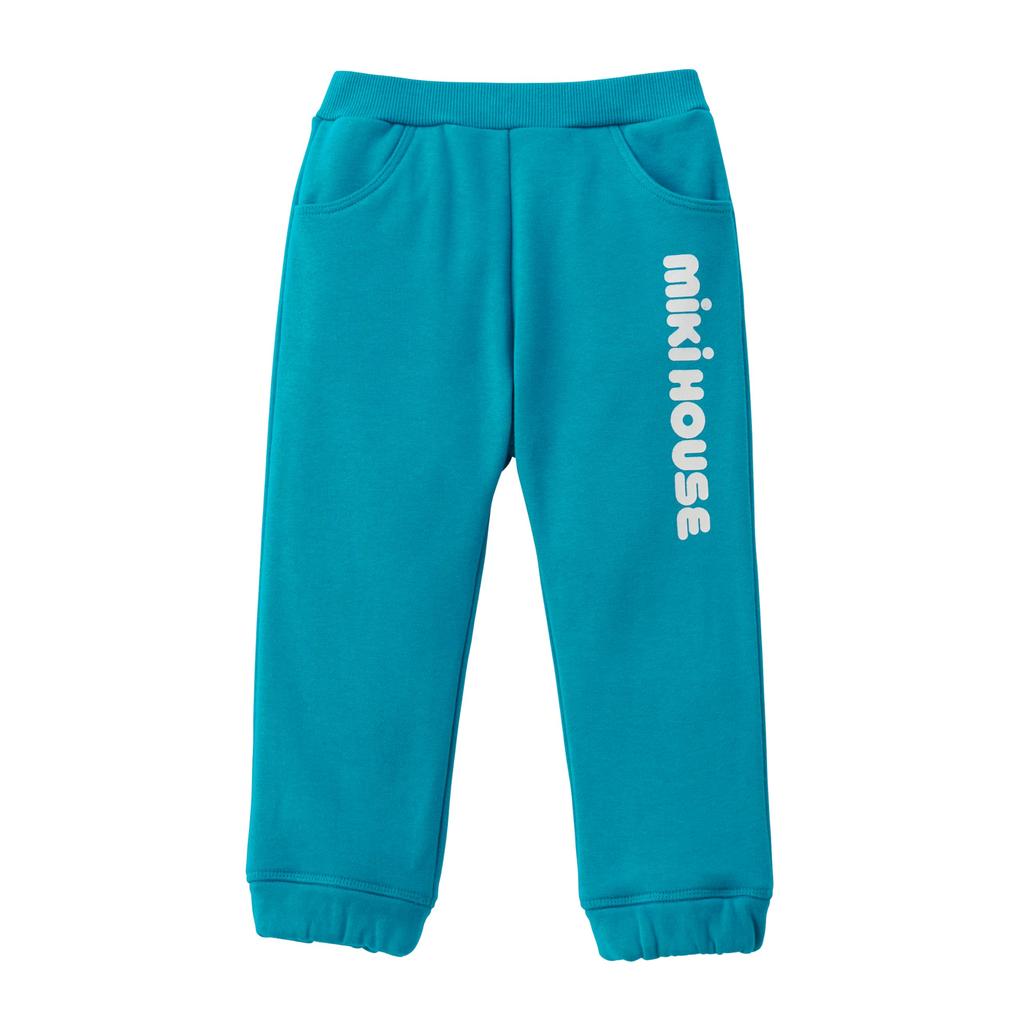 MIKIHOUSE Web Limited Logo Pants, Kids Baby Boys Girls, Size 80cm, Blue, Model 10-3219-680