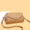 Leather Women'S Bag First Layer Cowhide Pillow Bag Spring Fashion Shoulder Messenger Bag