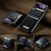 Кожаный чехол с защитой от отпечатков пальцев для Samsung Galaxy Z Flip 3 Flip4 Flip 4 5g Flip3 модный защитный чехол для мобильного телефона