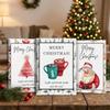 Spiral Bound Christmas Gift Card Book Multi-Page Hard Cover Holiday Gift Card Organizer Watercolor Style Surprises on Every Page