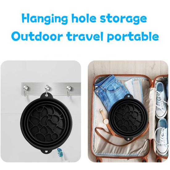 Складная миска для льда Силиконовая миска для ледяной ванны для лица со встроенным лотком для льда Складная форма для льда для лица Сужает поры Облегчение акне для холодных погружений Уход за кожей