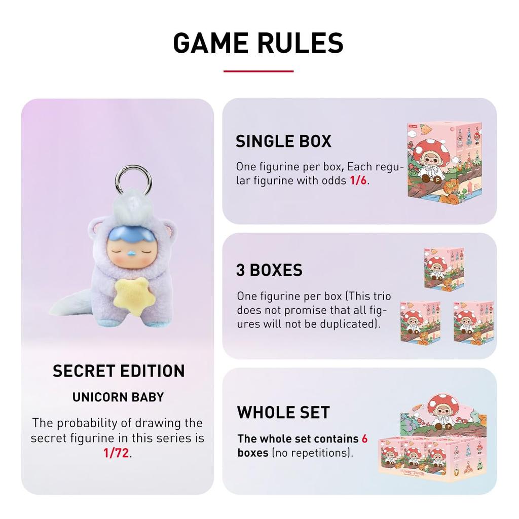 POP MART PUCKY Forest Party Мягкая игрушка серии Pop Mart Фигурка Пластиковая модель Премиум игрушка Мягкий винил Оригинальный персонаж Подарок на день рождения Gacha Gacha [1