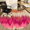 1pc Abstract Pattern Office Round Rug, Non-slip, Soft and Durable Office Rug for Interior Decoration, Perfect for Office, Beautiful Decoration yy26031
