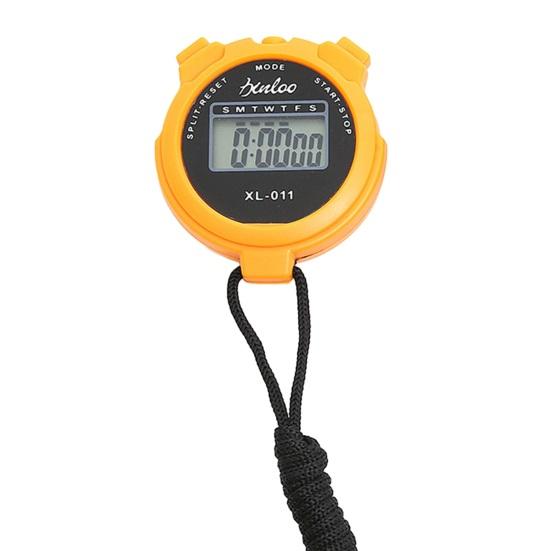 Digital Stopwatch Waterproof Compact Size Simple Operation No Clock No Date Silent Stopwatch Timer Chronograph Devices