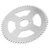 T8F 58T White Steel Sprocket 3 Hole Crankset 29mm for 4749cc Mini Motorcycle ATV Kart