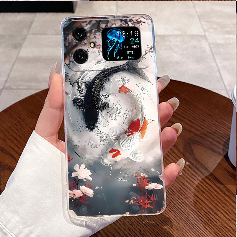 Ins New Fashion Phone Case For Cubot A20 Clear Soft Case Funy Fluffy Kitten Silicone Shockproof Cover For Cubot A20 Casing