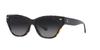 Sunglasses HC8370F CH660 TORTOISE GRADIENT POLAR Lens 56 [Coach] BLACK/DARK Frame/GREY