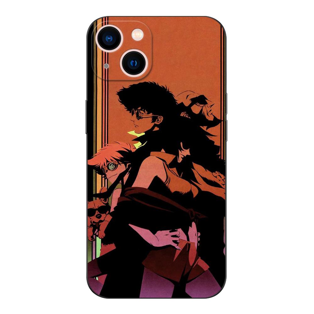 Black Tpu Case For Samsung Galaxy F23 M12 M22 M23 M32 4G M52 5G M30S M21 Space Cowboy Bebop