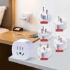 Flame Retardant Travel Plug Converter Fast Charging Worldwide Power Socket  International Trips