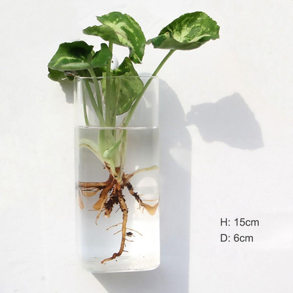 Durable European-style Flower Vase Multipurpose Creative Wall-mounted Hydroponic Vase Multi-style Flower Pot