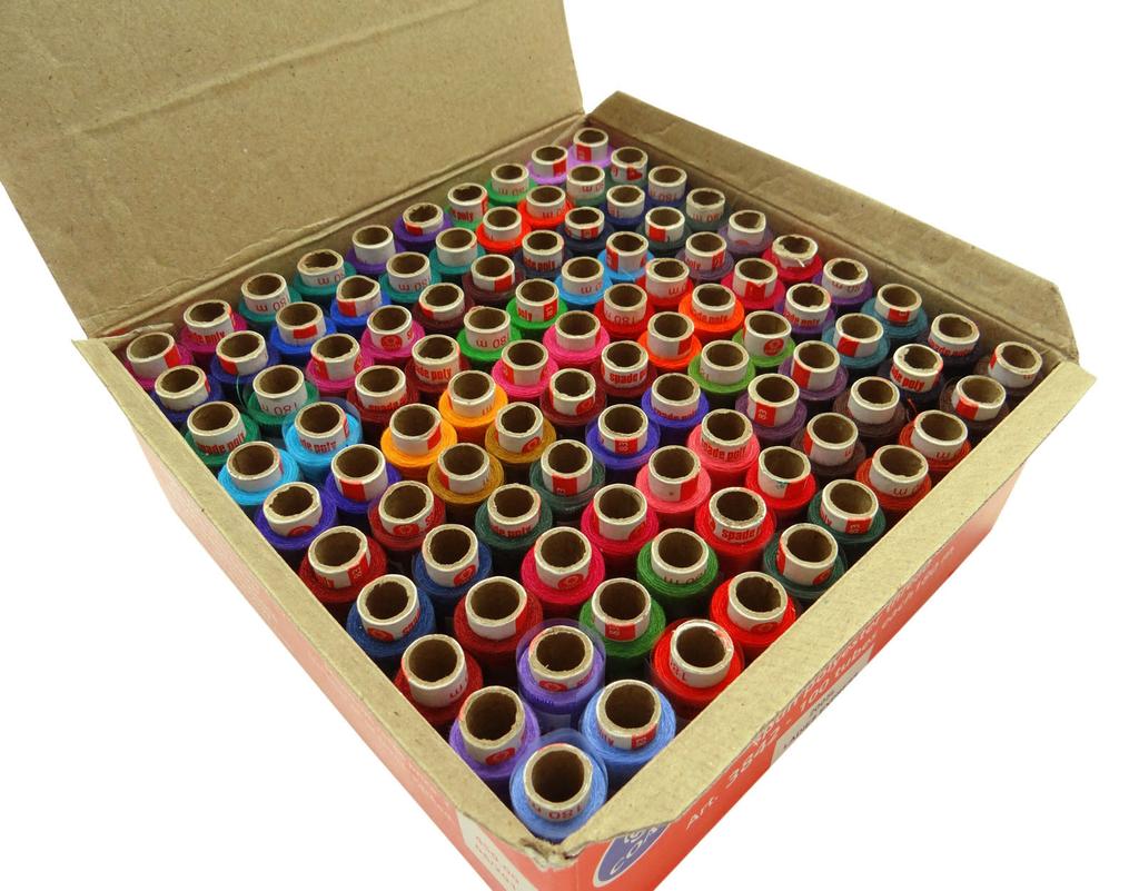 Хлопковая швейная машина для квилтинга с розовой нитью