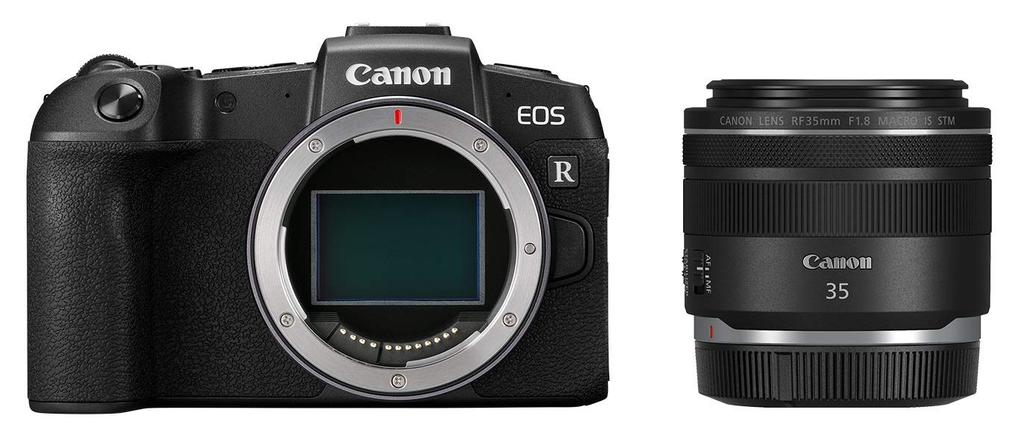 Canon EOS RP RF35 Mirrorless Camera with Macro IS STM Lens Kit (EOSRP-35MISSTMLK)