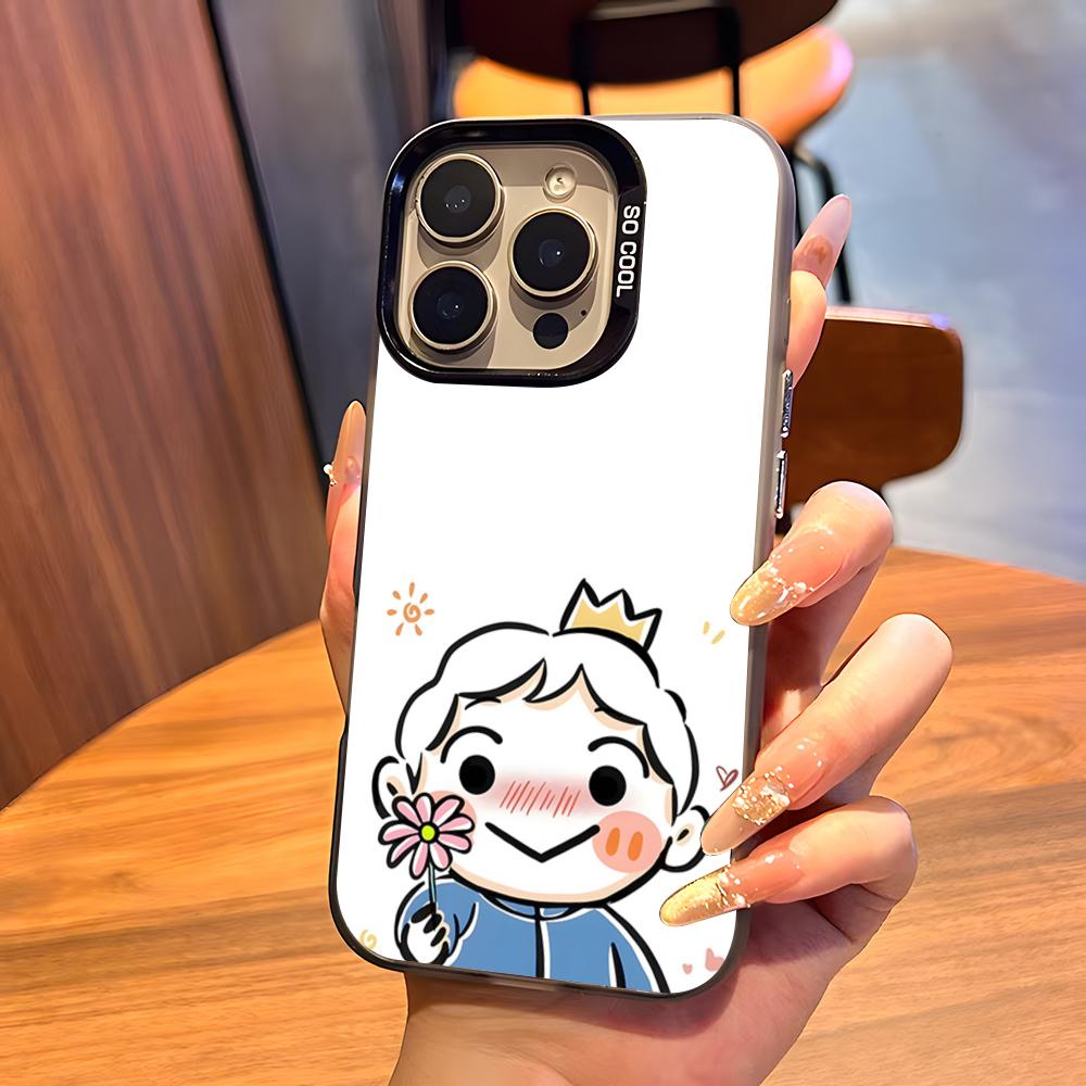 Anime Ranking Of Kings Phone Case For IPhone17 Air 16 15 14 Plus 13 12 11 Pro 7 8 XS Max XR Silver Black Bumper Case