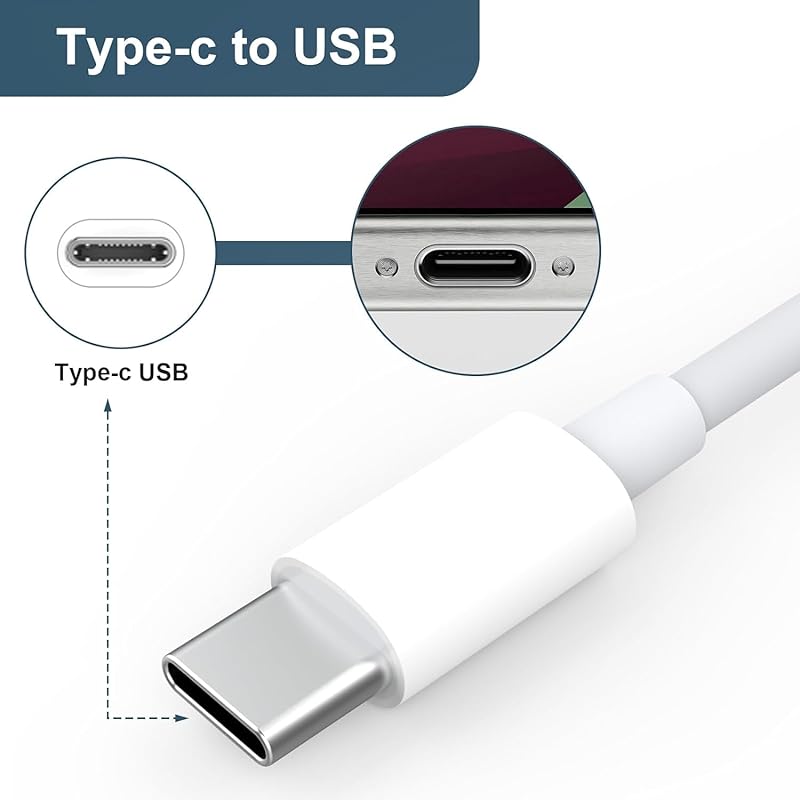 Автомобильный кабель для зарядки USB C USB A на USB C Автомобильный кабель для зарядки iPhone 15 Pro Max Plus iPad 10-го поколения Совместимость с iPad 5-го поколения