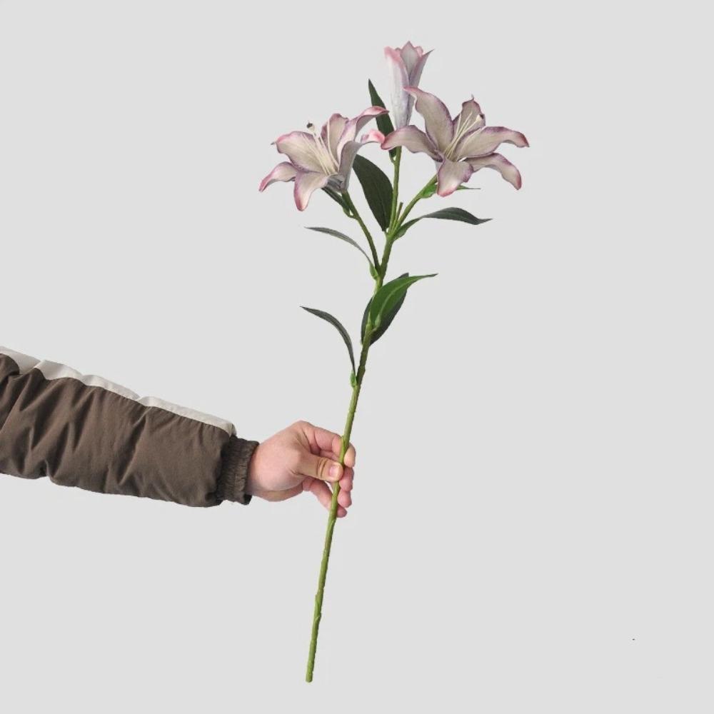 Plastic Simulated Flower Decor Real Touch Floral Arrangement Fake Flowers  Birthday Party