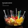 Zhaoran Disposable Plastic Fruit Forks Set