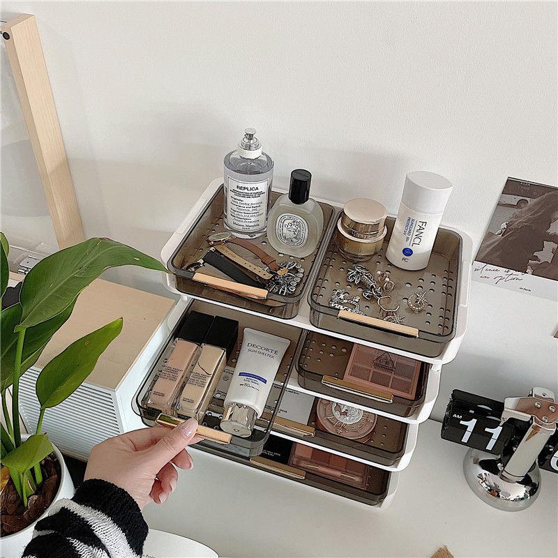 Ящик для хранения косметики, средства по уходу за кожей, туалетный столик, сортировочная маска для лица, ящик для губной помады, полка для ванной комнаты, многослойная