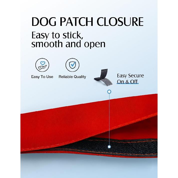 Advivio in Training Please Ignore Funny Dog Leash Sleeve, Service Dog Leash Wrap Alert Hanging ID Patch Tag, for Pet Birthday Gift