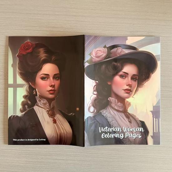 Anime Characters Coloring Book for Adults Teens Skull Woman Coloring Book DIY Stress Relief Art Book