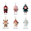 POP MART SKULLPANDA Winter Symphony Series Plush Pendant Box of Pop Mart Gachapon Blind Box Figure Plastic Model Premium Toy PVC Soft Vinyl Original