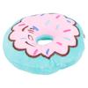 Dog Squeaky Toy Stuffed Bite Resistant Donuts Pet Toy Soft Plush Toy for Dogs PetsBlue