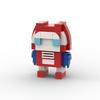 *Трансформируйте Авто Робота Brickheadz * Звездный крик джаз Prime DIY Просветите MOC блок кирпича набор, совместим с