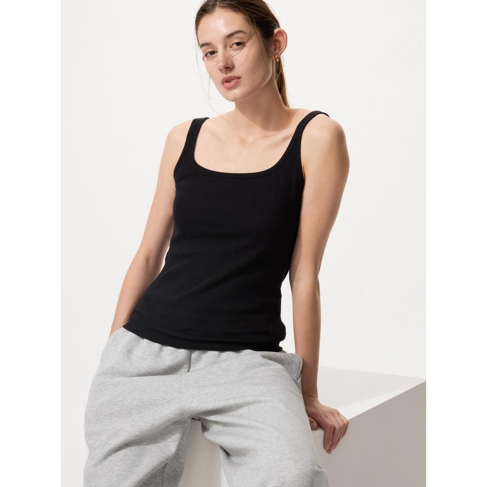 Uniqlo Японский топ-майка с заостренным хвостом
