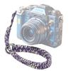 SUNYA Camera Wrist 550 Paracord Braided Handmade Strap with Quick Release Metal Fits Most Wrist Purple Strap, Ring, Sizes,