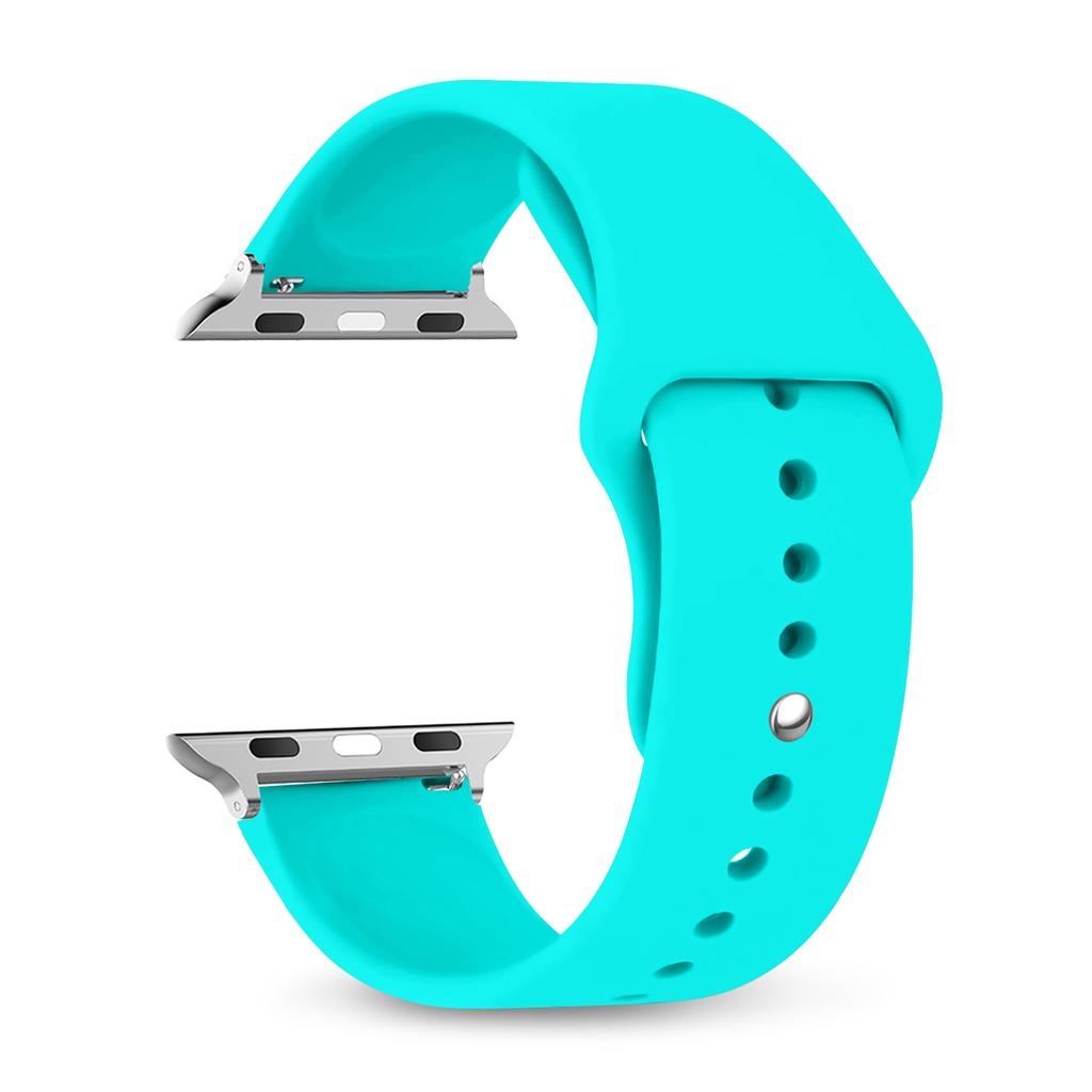 Для Apple Watch ultra 2 ремешок 49мм 46мм 44мм 40мм 45мм 41мм 42мм Силиконовый браслет correa iWatch series se 9 8 7 6 3 10 11 ремешки
