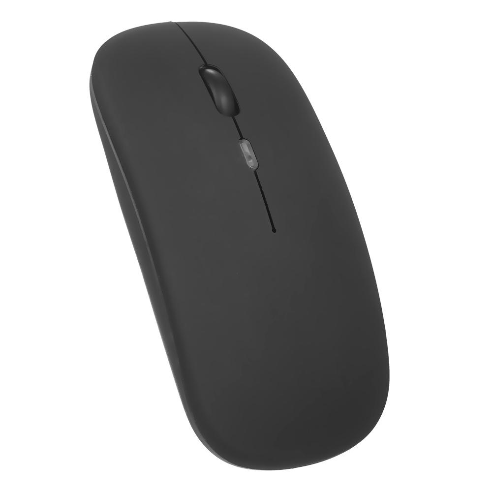 2.4G BT 5.0 Беспроводная тонкая перезаряжаемая мышь с меньшим уровнем шума, 3 регулируемых разрешения, 7-цветный дыхательный светильник