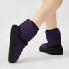 1 Pair Ballet Warm Shoes Stylish Durable Professional Thickened Polyester Cotton Dance Shoes for Winter