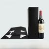 Creative Four-Corner Folding Wine Gift Box with Lining