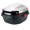 Electric Vehicles Rear Box Large Capacity Smooth Surface Color Blocking for Motorcycle