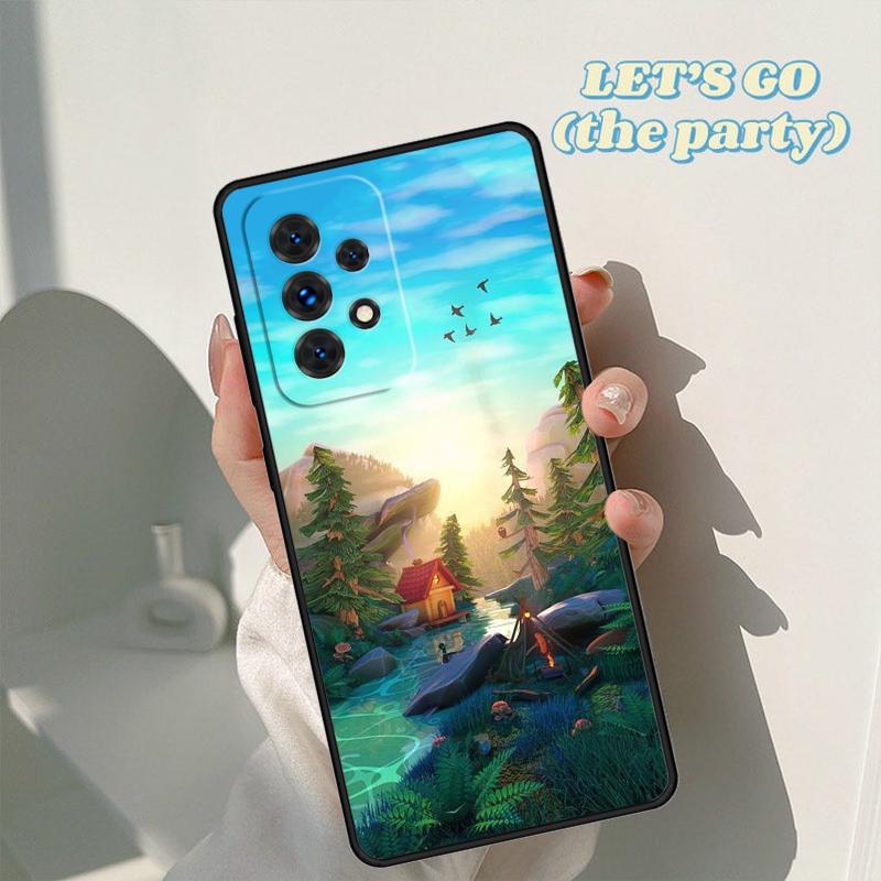 Чехол для телефона Nature Camping Art Для Samsung Galaxy A42 A31 A40 A51 A71 A32 A80 A91 A52 A72 A73 A20e A21S A50 A70 A11 A12 Чехол
