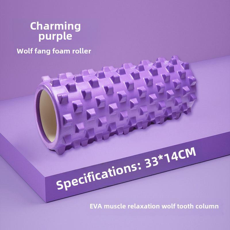 Ролик из пены EVA с полумесяцем и палочка для массажа йоги